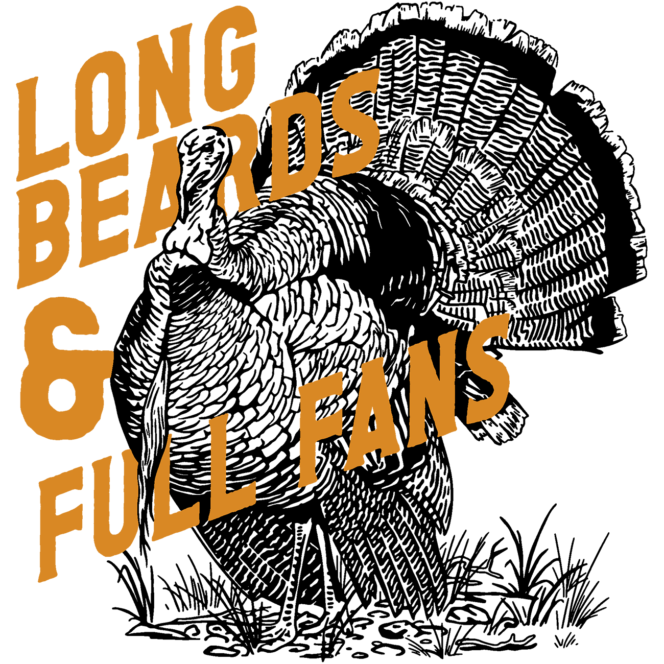 Long Beards & Full Fans T-Shirt